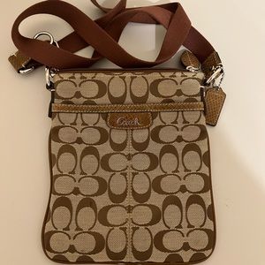 Coach cross body bag
